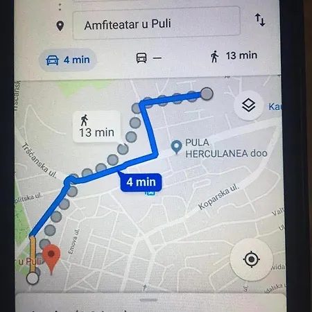 Apartment Dama Blizina Amfiteatra I Bus Kolodvora ,besplatan Privatni Parking,self-check- In Pula