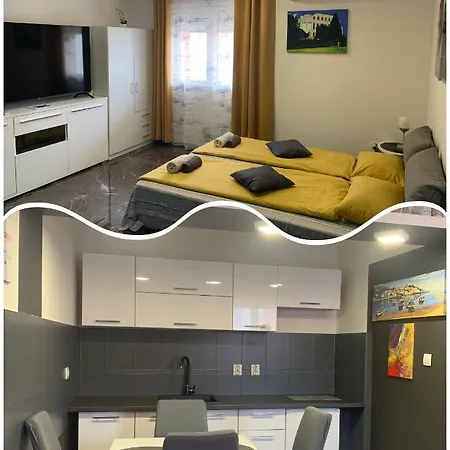 Dama Blizina Amfiteatra I Bus Kolodvora ,besplatan Privatni Parking,self-check- In Apartment Pula